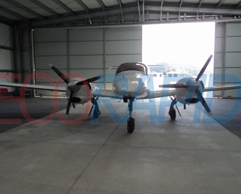 Leasing hangar metalico modular ECORAPID
